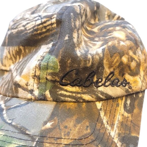 Cabela's Men's Camo Gore-Tex Embroidered Logo Baseball Hat OS - Picture 2 of 5